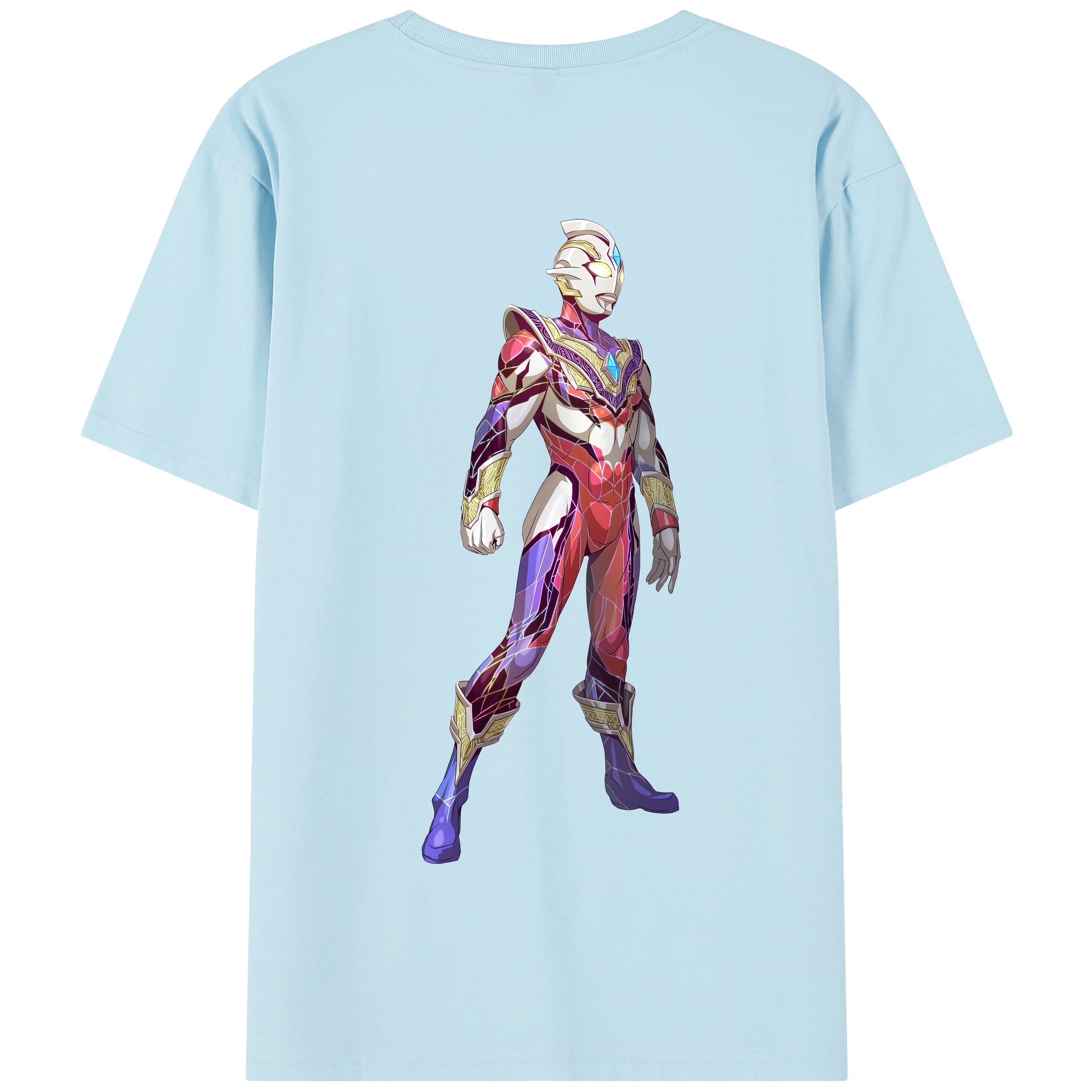 （画像用） ウルトラマン Ultraman 綿100％半袖Tシャツ（背面プリント）